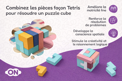 OLYNOR™ – Puzzle Éducatif en Bois