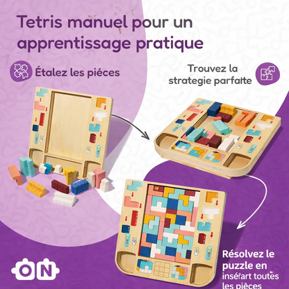 OLYNOR™ – Puzzle Éducatif en Bois